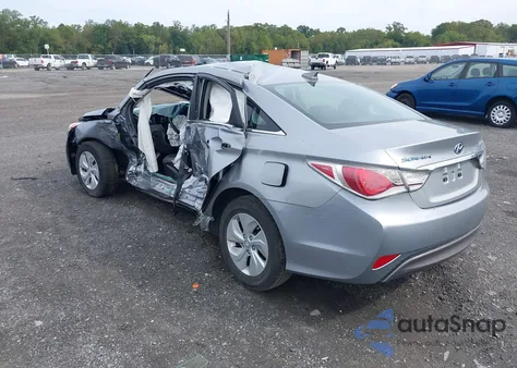 2014 Hyundai Sonata Hybrid из США, поврежденный, VIN KMHEC4A45EA117978